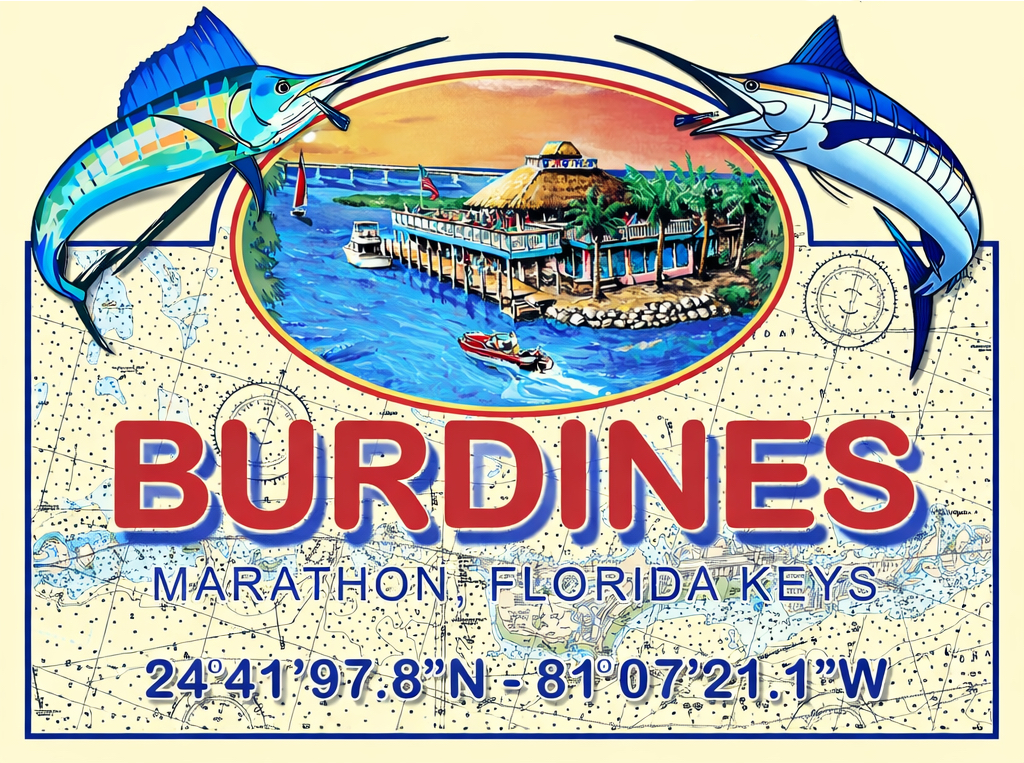 Burdine's Waterfront logo